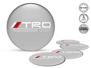 Toyota TRD Édition Autocollants Bombés Décalques Jante